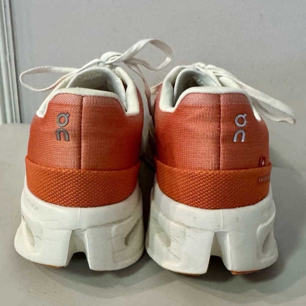 On CloudEclipse Flame Ivory Women’s Running shoes Size 8 - Picture 5 of 11